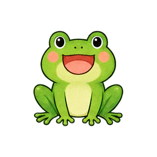 かえるのイラスト