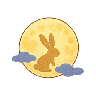 お月見のイラスト