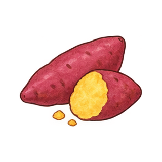 さつまいものイラスト