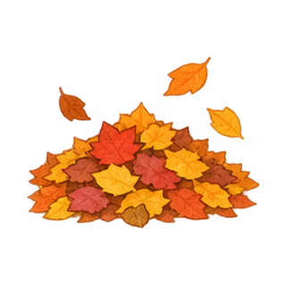 落ち葉のイラスト