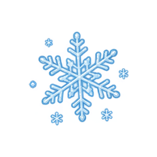 雪の結晶のイラスト