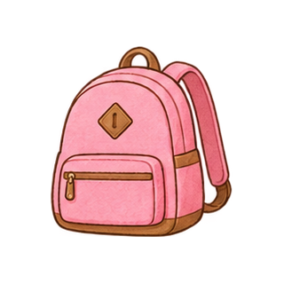 春休みのランドセルのイラスト