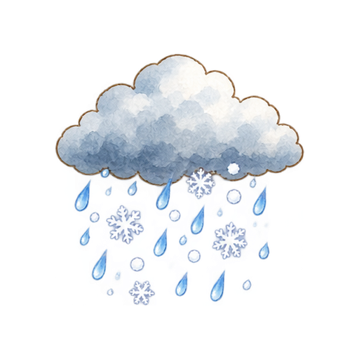 みぞれのイラスト