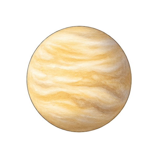 金星のイラスト