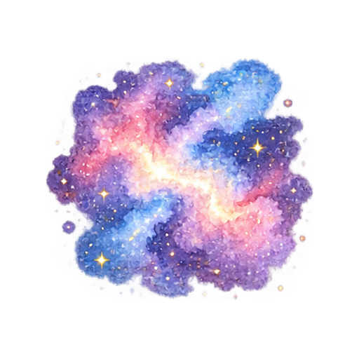 星雲のイラスト