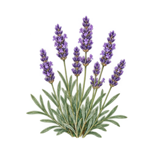 ラベンダーのイラスト