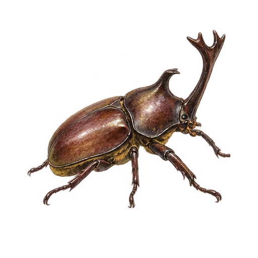 カブトムシのイラスト