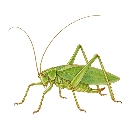 キリギリスのイラスト