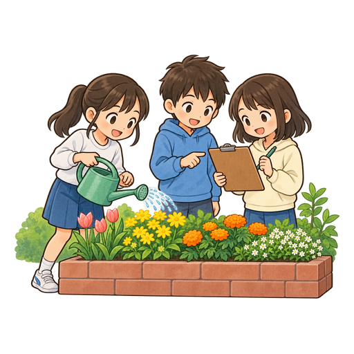 委員会活動のイラスト