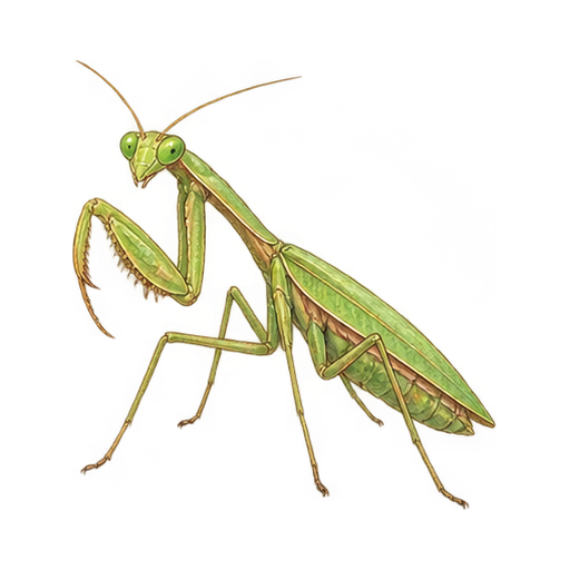 オオカマキリのイラスト