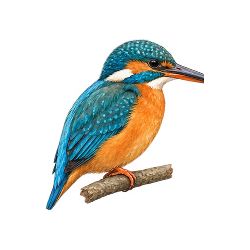 カワセミのイラスト