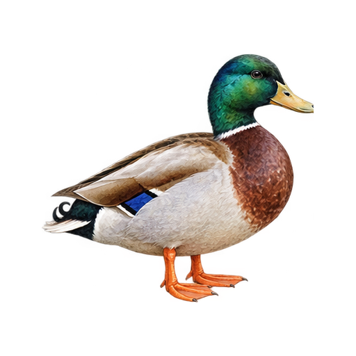 マガモのイラスト