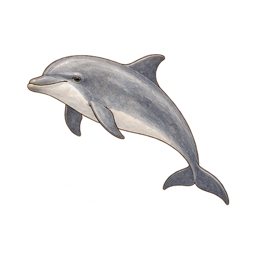 イルカのイラスト