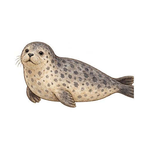 アザラシのイラスト