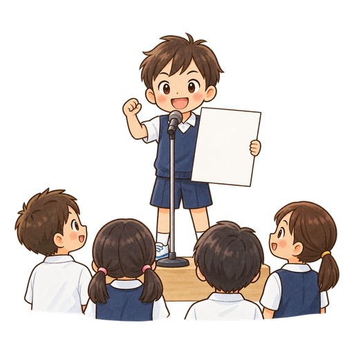 選挙運動のイラスト