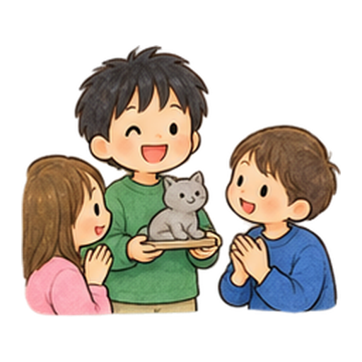 自分の得意なことを紹介するのイラスト
