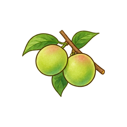 梅の実のイラスト