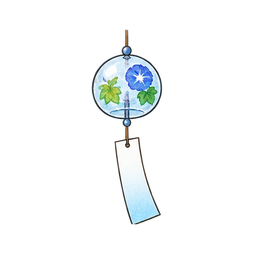 風鈴のイラスト