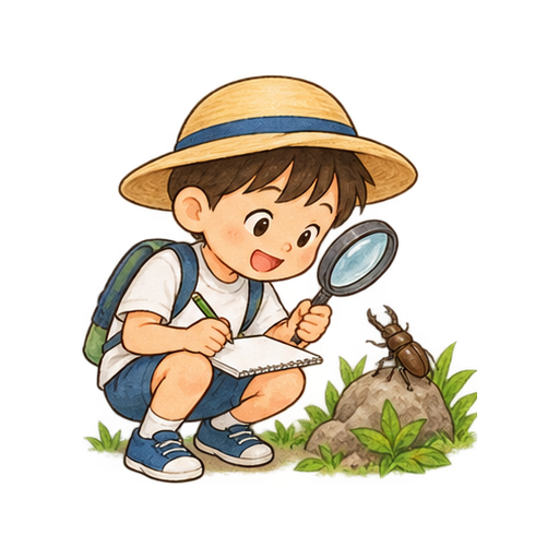 自由研究のイラスト