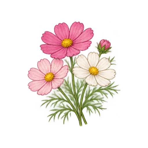 コスモスのイラスト