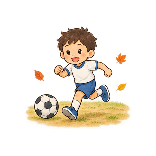 スポーツの秋のイラスト