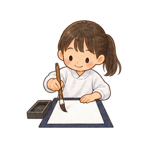 習字のイラスト