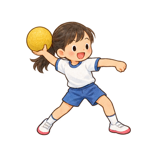 ドッジボールのイラスト
