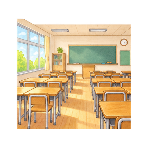 教室のイラスト