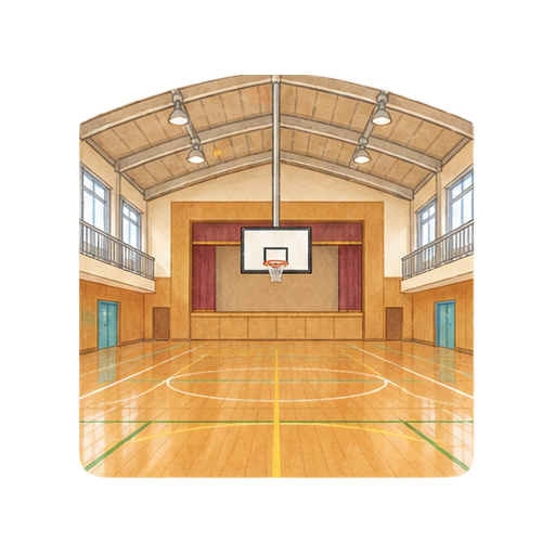 体育館のイラスト