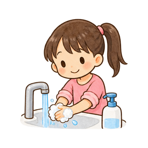 手洗いのイラスト