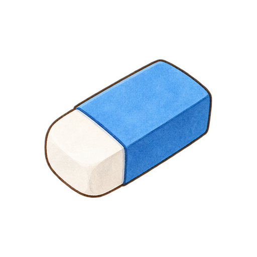 消しゴムのイラスト