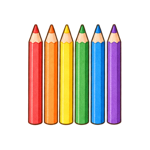 色鉛筆のイラスト