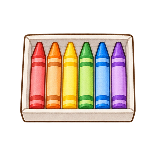 クレヨンのイラスト
