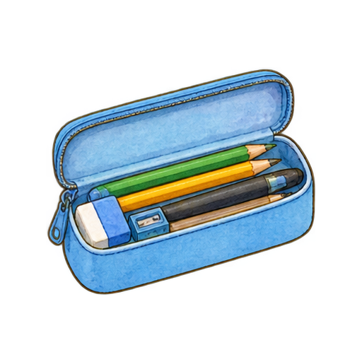 筆箱のイラスト