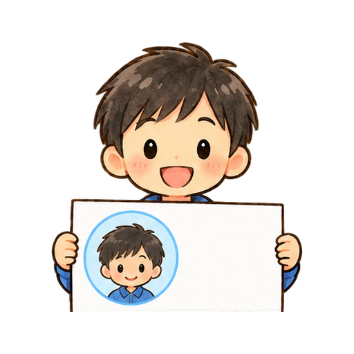 自己紹介カードのイラスト