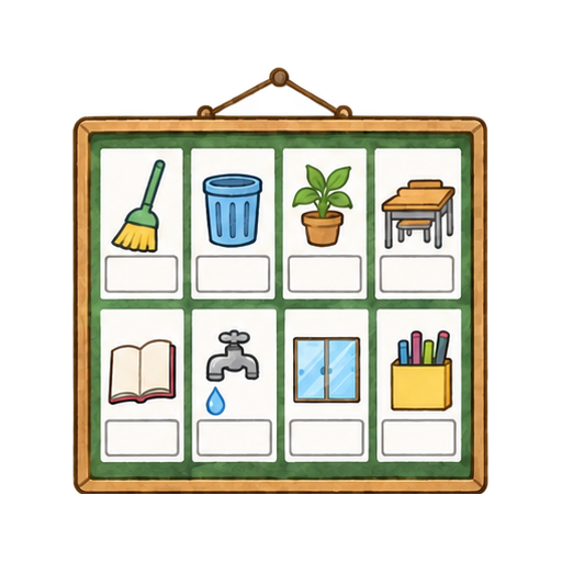 当番表のイラスト