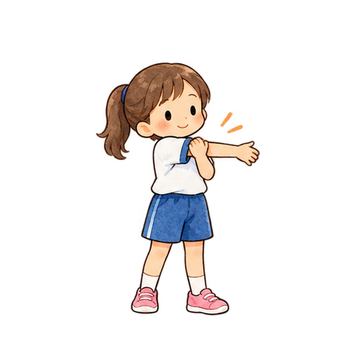 ストレッチのイラスト