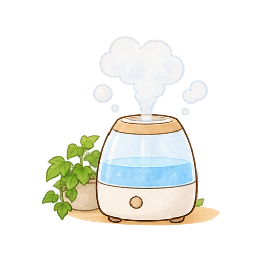 加湿器のイラスト