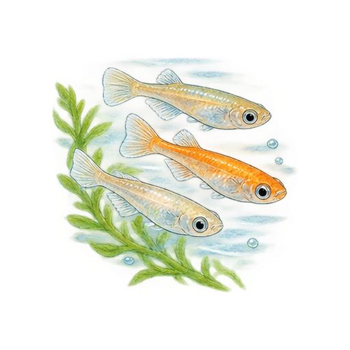 メダカのイラスト