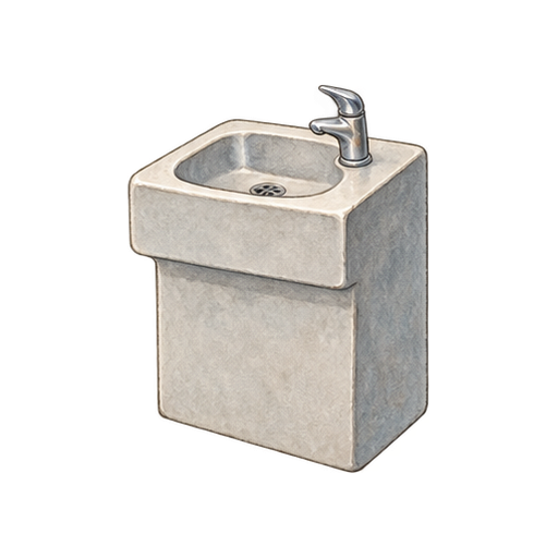 水飲み場のイラスト