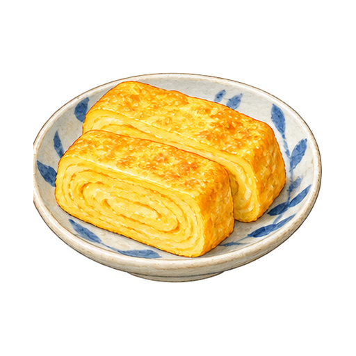 卵焼きのイラスト
