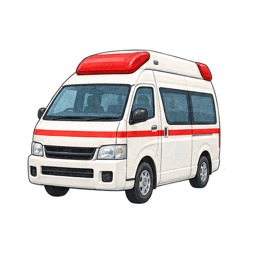 救急車のイラスト